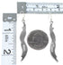 Southwest Multicolor Inlay Jewelry Silver Hook Dangle Earrings BW74819